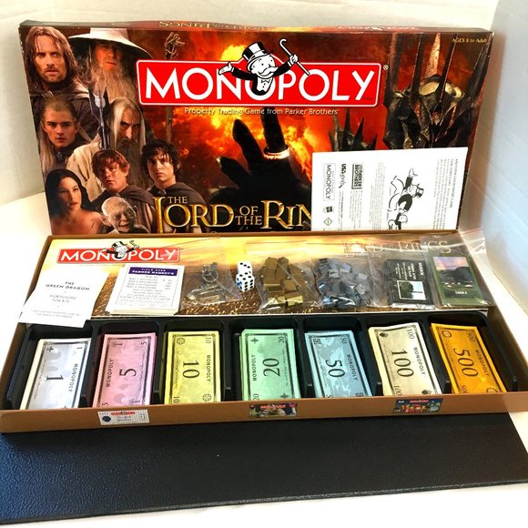 USAopoly Other - Monopoly The Lord of The Rings Collector’s Edition 2005
